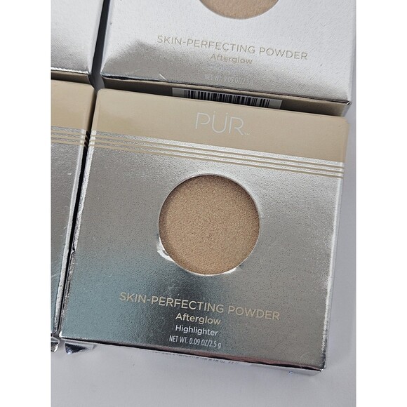 Lot of 4 PUR Skin-Perfecting Powder Afterglow Highlighter 2.5g/ 0.09oz NEW - Picture 3 of 4